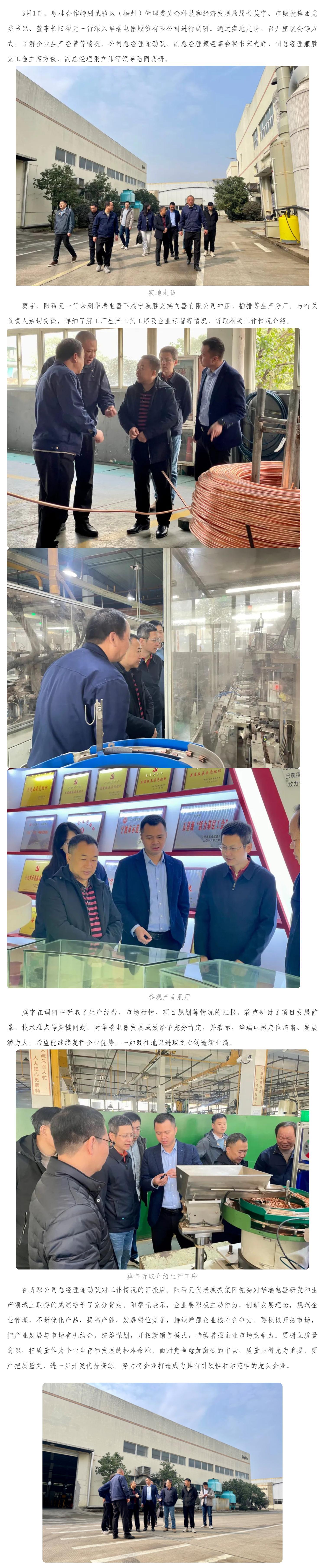 莫宇、陽幫元一行深入華瑞電器股份有限公司調(diào)研指導工作_壹伴長圖1.jpg